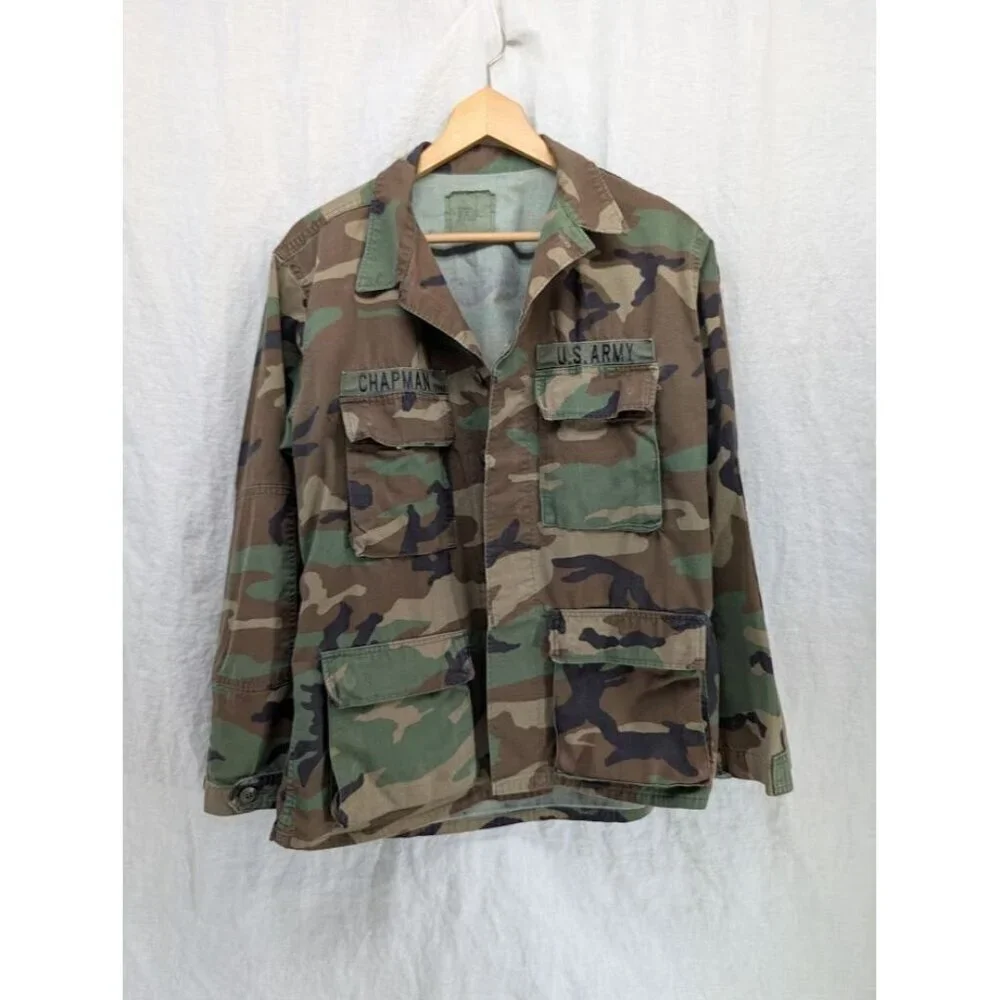 Vintage U.S. Army field jacket size medium regular stock no. 8415-01-084-1647